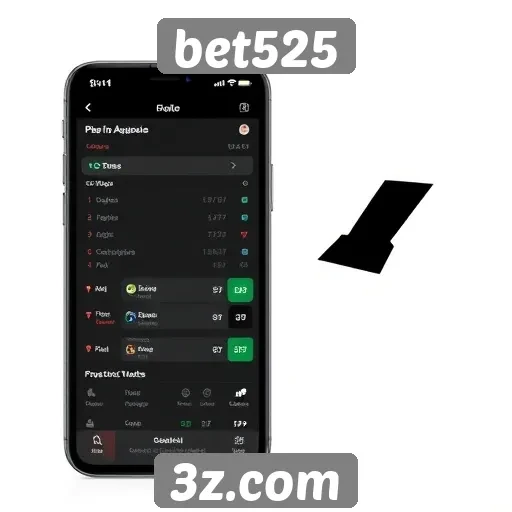 Navegação e usabilidade no site de apostas bet525